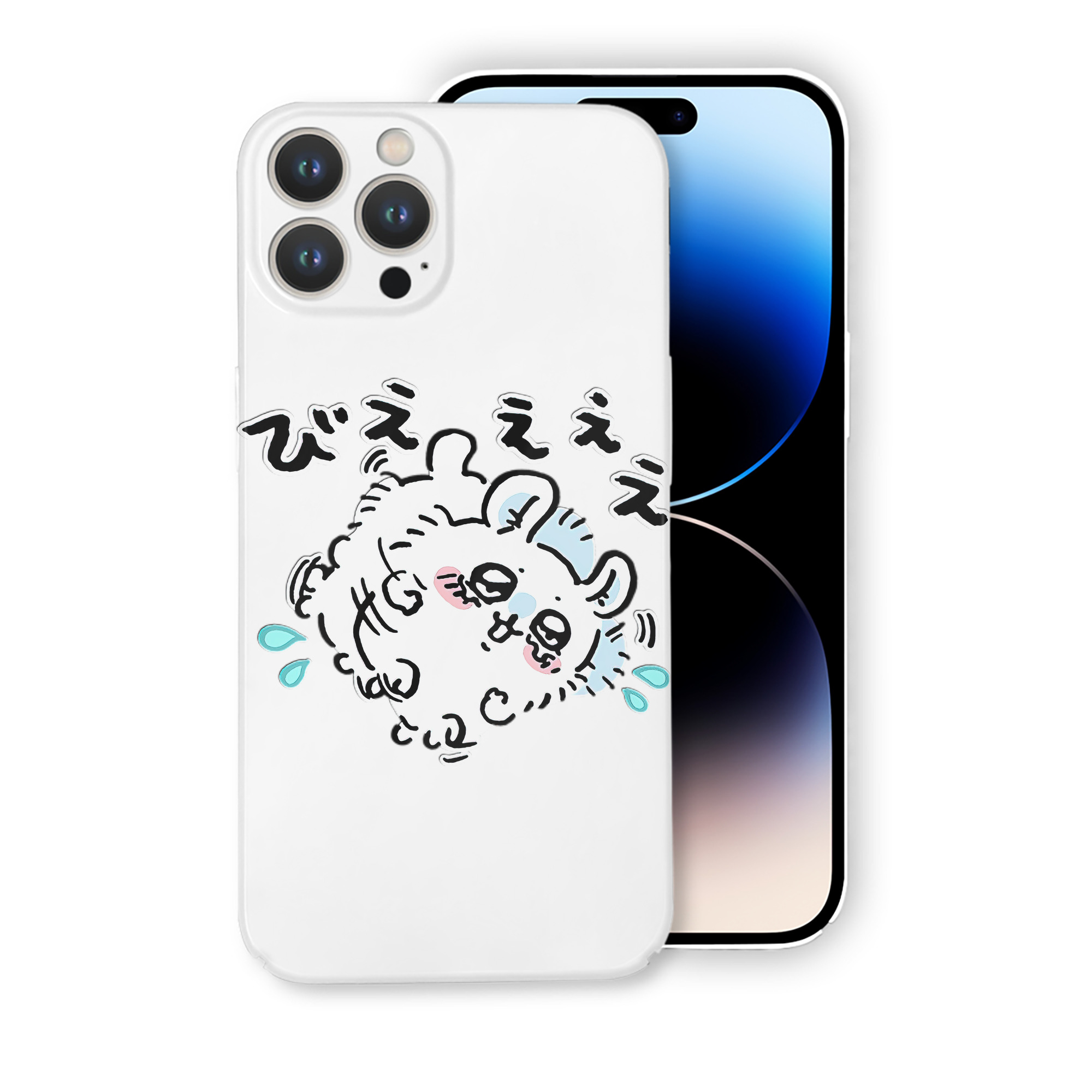 （画像用） ちいかわ モモンガ Chii-kawa Momonga 【iPhone 14シリーズ対応】ハードケース